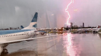 aeroparque lluvia tormenta caba