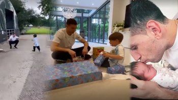 pura emocion: el momento en que dibu martinez conocio a su hija pura emocion: el momento en que dibu martinez conocio a su hija