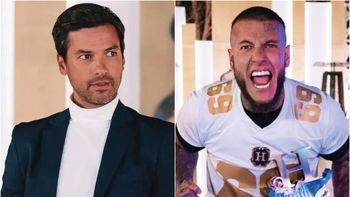 el palazo del chino leunis a alex caniggia: lo hace porque... el palazo del chino leunis a alex caniggia: lo hace porque...