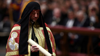 Mykola Bychok se convertirá en el cardenal más joven de este cónclave. Mykola Bychok se convertirá en el cardenal más joven de este cónclave.