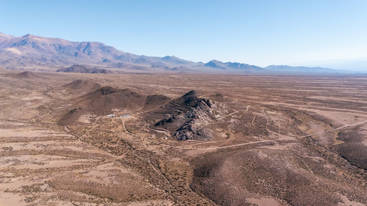 Zona sur de Malargüe: aquí se concentran las mayores expectativas de hallar silvinita de grado fertilizante en Argentina.