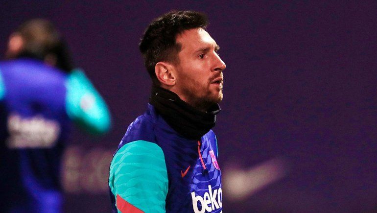 Messi volvió a entrenar y mañana jugará ante el Huesca
