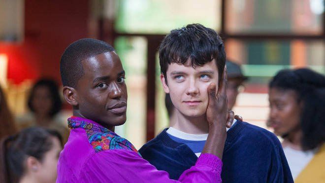 Eric y Otis de Sex Education