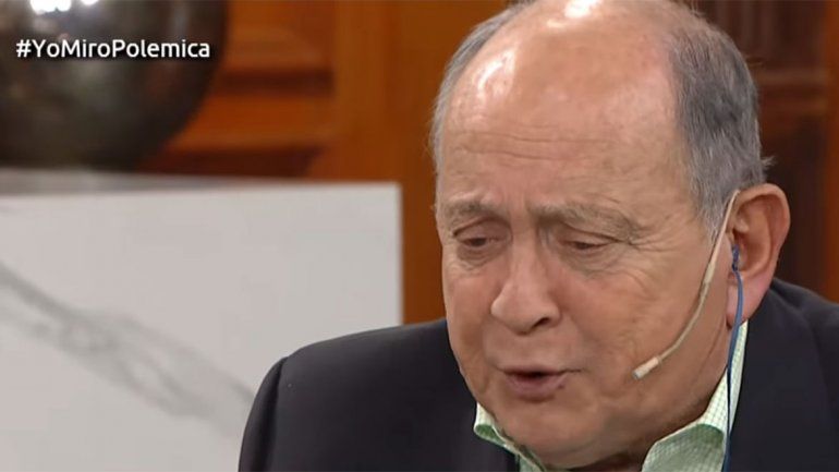 Chiche Gelblung se quebró al aire al cuestionar a Fulop por su frase