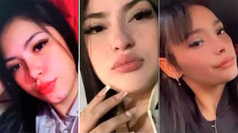 Lara Gutiérrez, Brenda del Castilloy Morena Verdi, las víctimas del triple femicidio de Florencio Varela. | LM Neuquen Lara Gutiérrez, Brenda del Castilloy Morena Verdi, las víctimas del triple femicidio de Florencio Varela.