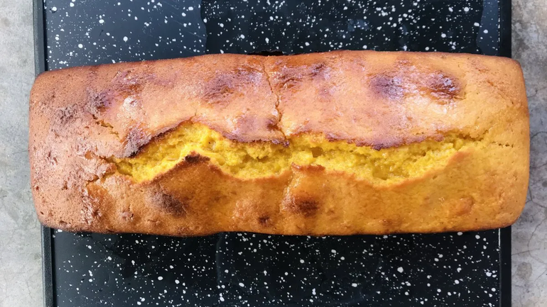 El budín de mandarinas