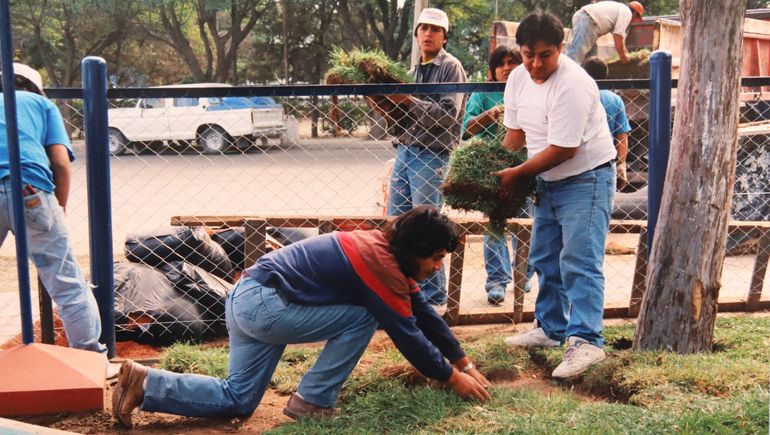 Hubo mucho trabajo que hacer para poner en valor las instalaciones del ferrocarril de Neuquén.