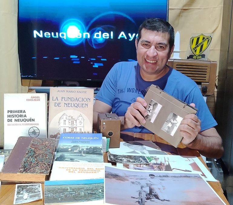 Juan José Gonzalez, uno de los adminsitradores del grupo que recupera la historia de Neuquén. Juan José Gonzalez, uno de los adminsitradores del grupo que recupera la historia de Neuquén.