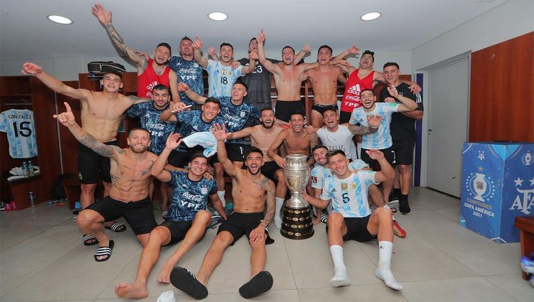 El hitazo que revivieron los jugadores de Argentina en el vestuario