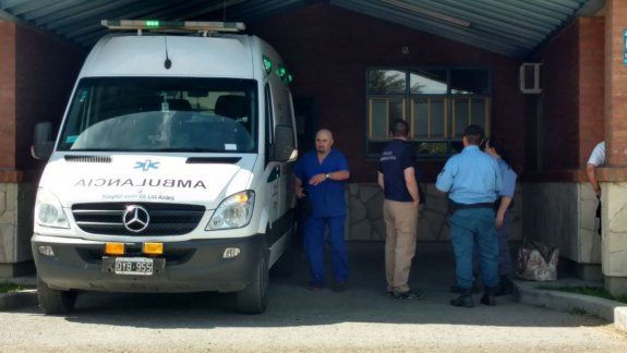 Trasladan en avión sanitario a la beba que cayó al río