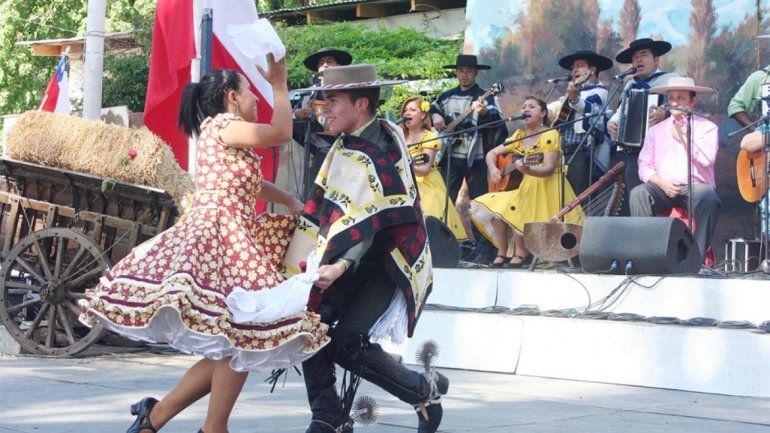 Los chilenos de Neuquén también tuvieron festejos