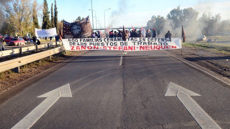 La Ruta 7 otra vez quedará cortada para el tránsito de la Confluencia.