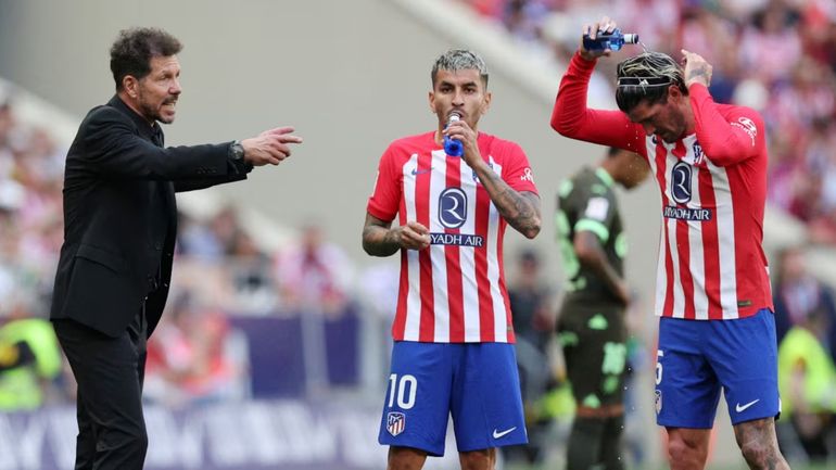 Rodrigo de Paul y el Cholo Simeone Rodrigo de Paul y el Cholo Simeone