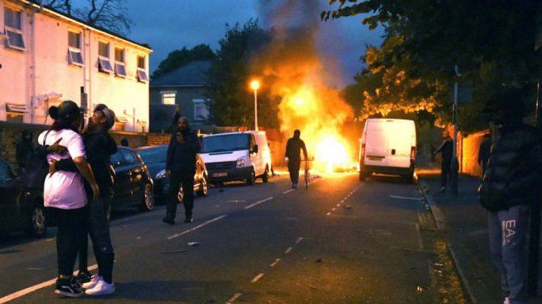 La marcha fue contra la Policía