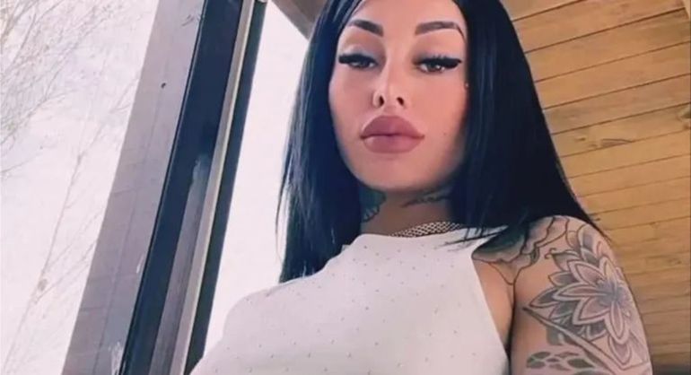 Tamara Báez, la ex de L-Gante, mostró cómo es su cara sin pestañas postizas