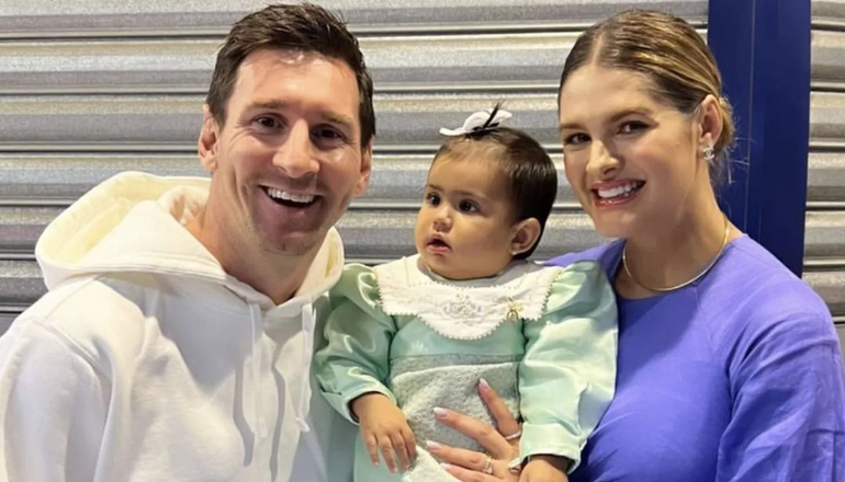 La tierna reacción de la hija del capitán del PSG al ver a Messi