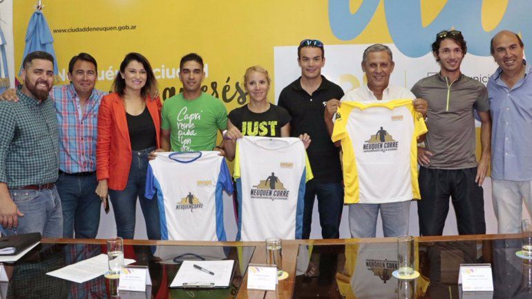 Pechi Quiroga encabezó el lanzamiento del evento del 16 de diciembre.