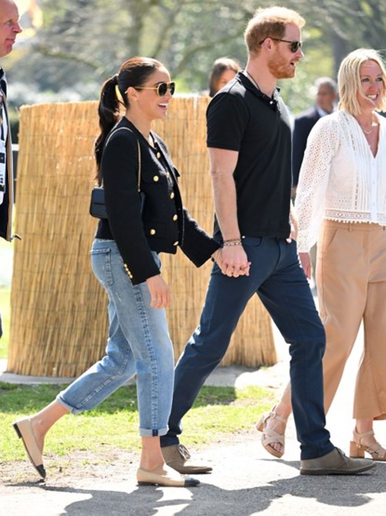 La princesa de Sussex, junto a su esposo, el príncipe Harry. La princesa de Sussex, junto a su esposo, el príncipe Harry.