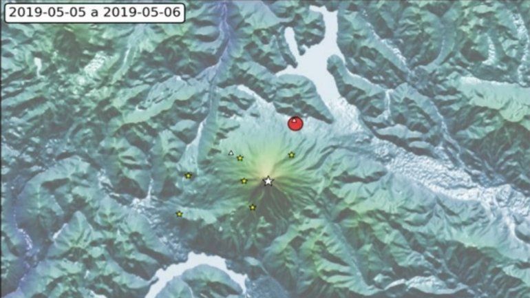 Un sismo de 3 grados se registró cerca del Volcán Lanín, pero se mantiene el alerta verde