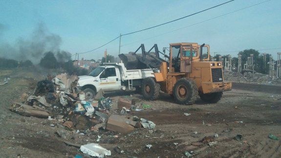 Quemaron los contenedores otra vez y el Municipio decidió retirarlos