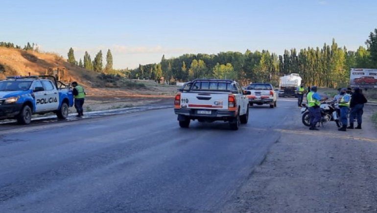 El test de alcoholemia del conductor de la moto arrojó 1