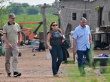 La fiscal adjunta recorrió la zona donde desapareció Lian Flores en Córdoba