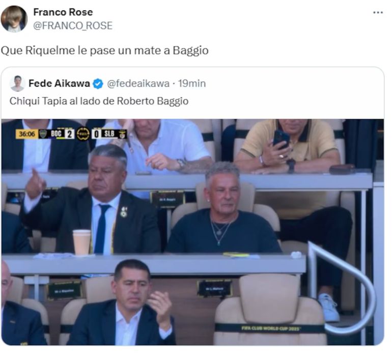 Los memes del mate de Riquelme Los memes del mate de Riquelme