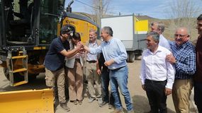 Nueva maquinaria para Vialidad Provincial en el Día del Camino