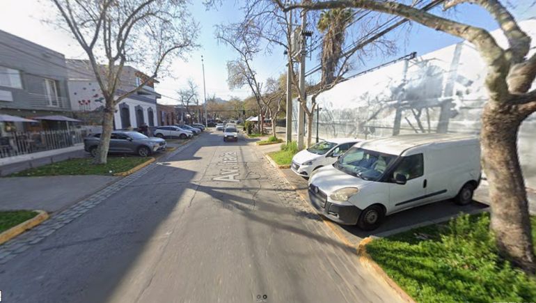 Ubicación donde fue robada la bicicleta. Ubicación donde fue robada la bicicleta.