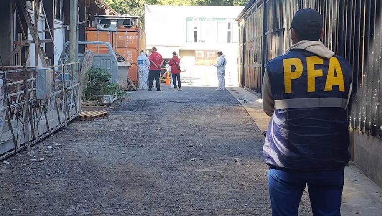 Inmediaciones de la Facultad de Arquitectura de La Plata