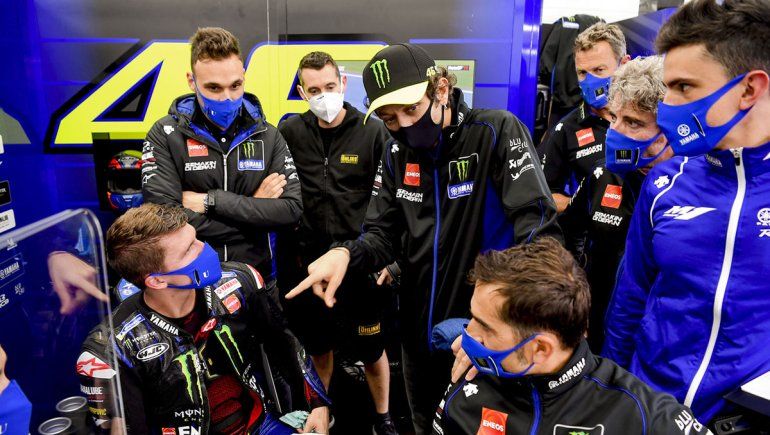 Valentino Rossi dio nuevamente positivo de Coronavirus y está en duda su participación en el Moto GP.