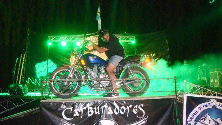 Los amantes de las motos coparon Plottier en una nueva edición del Motorock