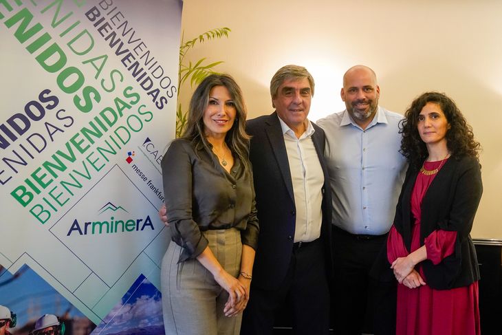 Las voces de la presentación de Arminera. Foto: gentileza CAEM.