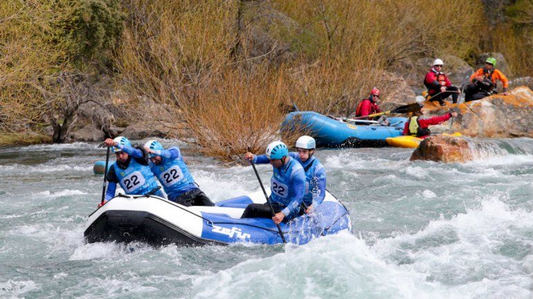 Se puso en marcha el pre mundial de rafting
