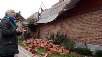 Va a ocurrir una desgracia: otra vez, temen lo peor por un edificio en construcción en Santa Genoveva
