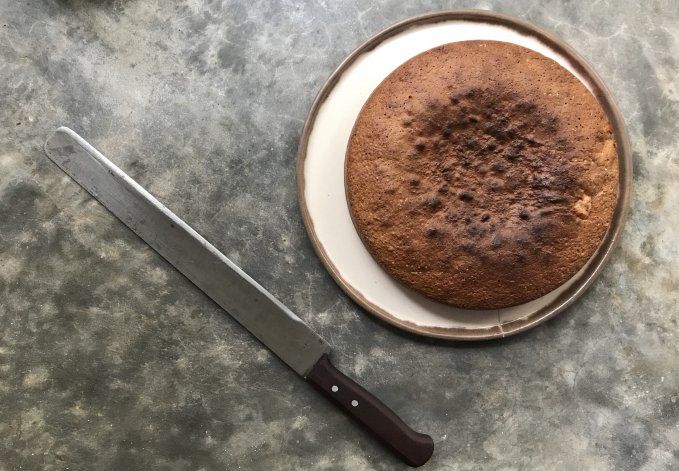 Receta: Bizcochuelo de dulce de leche