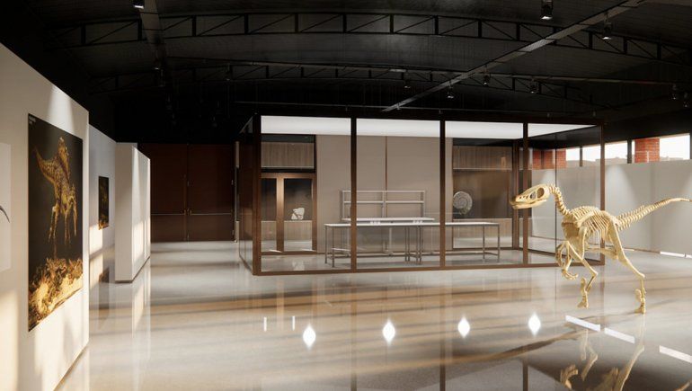 Así será el flamante Museo Paleontológico de Cipolletti