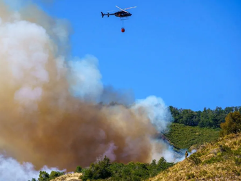 El fuego avanza en la Provincia y amenzana a las comunidades aledañas.