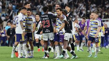 no se vio en la tv: la provocacion de boca a un rival que genero una rina en la cancha tras la victoria