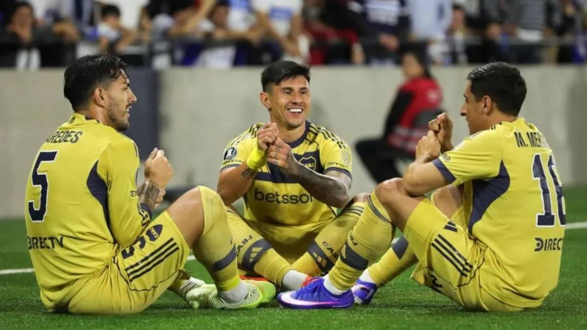 Boca viene de ganar en el debut por la Copa Libertadores. | LM Neuquen Boca viene de ganar en el debut por la Copa Libertadores.