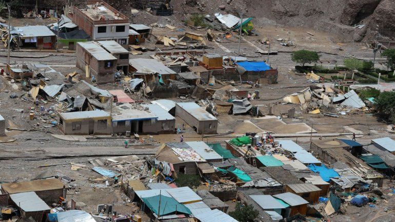 Perú: hay 39 muertos por las intensas lluvias