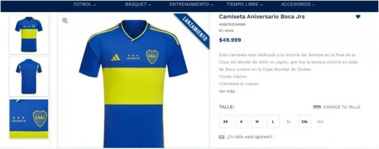 La nueva camiseta de Boca La nueva camiseta de Boca