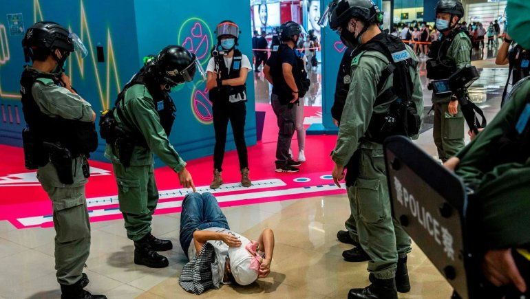 Repudio ante la censura en Hong Kong