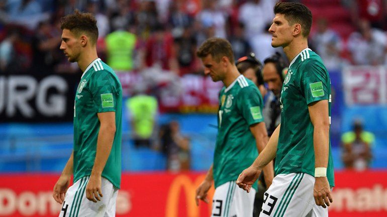 Alemania se coronó en&nbsp; Brasil 2014 pero ayer quedó afuera en primera ronda ante Corea. Cosa de locos.