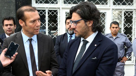 El ministro Garavano estuvo ayer con Gutiérrez. También con Quiroga.