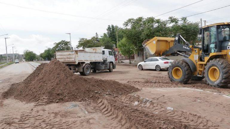 La limpieza de calles es la principal tarea en la ciudad.