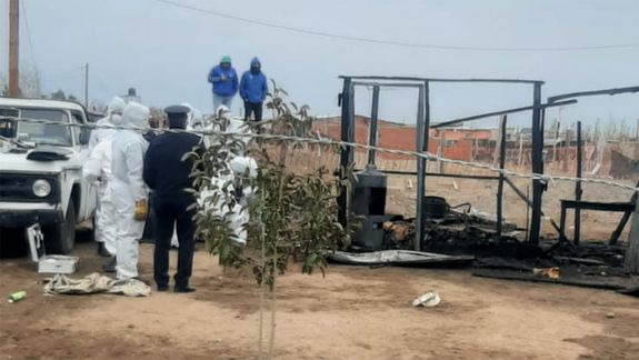Meseta: una mujer y su hija murieron tras el incendio de una casilla