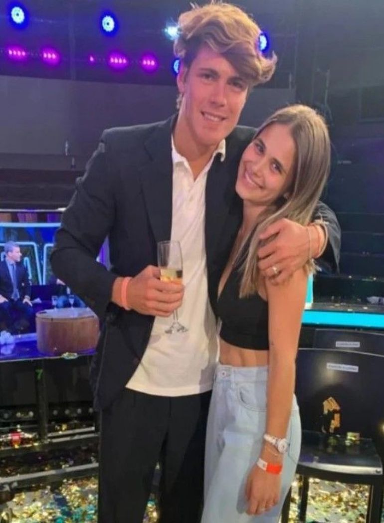 Marcos Ginocchio a la salida de Gran Hermano con su ex