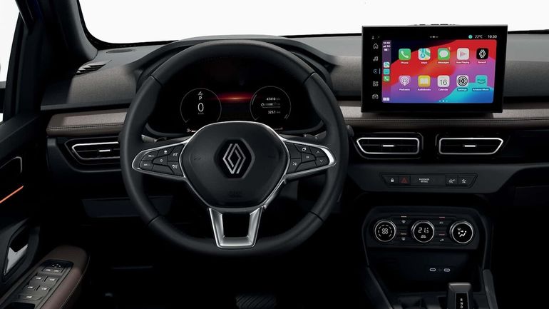 El Renault Kardian cuenta con un volante multifunción. Foto: Renault El Renault Kardian cuenta con un volante multifunción. Foto: Renault