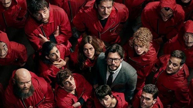 La Casa de Papel es la serie española más vista de Netflix